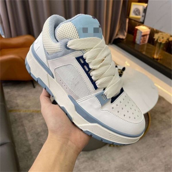 Top Ma-1 Skel Lace-up Bread Sneaker Shoes High End Casual Platform Flat Shoes for Men and Women Walking Indoors and Outdoors Comfortable Simple and Atmospheric