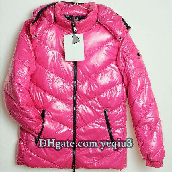 Women puff down jacket Fashion classic slim down jacket NFC Version Women Designer Down Jacket White Insulated Parka with Fluffy Wolf Fur Collar Full label Asian Size