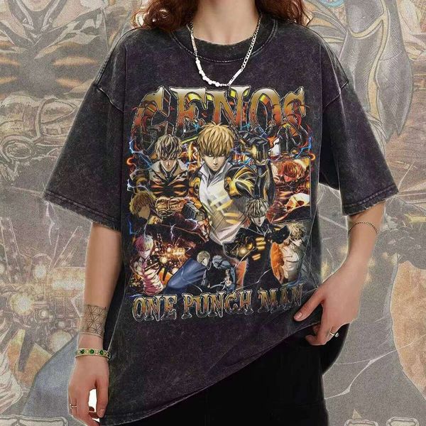 Clothing Manufacturer Washed 300g Short Sleeve Heavyweight Printed Letter 100% Cotton Shirt