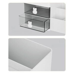 stop messing around this ladder storage box has 3 tricks to keep your desktop tidy