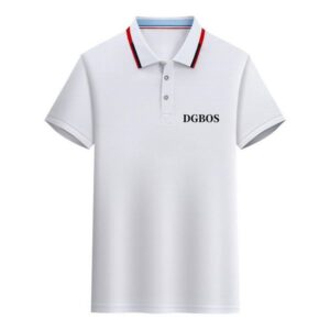 DGBOS Designer Brand Men's Lapel Polos Shirt Summer Hots Man's Womens Business Casual Polo Shirt Fashion T-Shirt Men's Breathable Shirts Men's Short Sleeve Clothing