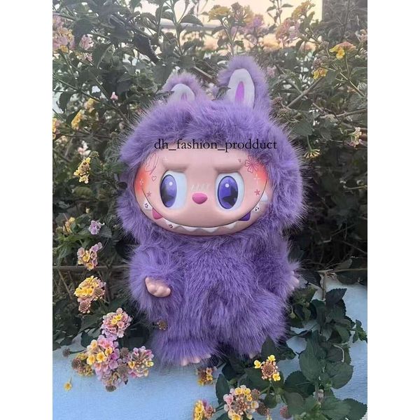 17cm The Monster Labubu Series Zimo Angel Purple Red Vinyl Creative Change Dolls High Quality Blind Box Gift X2505281 186 66a