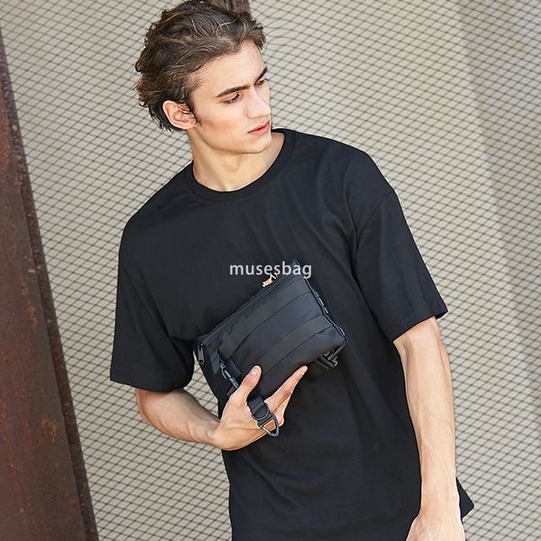 South Korea ins single shoulder crossbody bag male Japanese fashion street shot tooling small bag messenger bag mini shoulder small backpack
