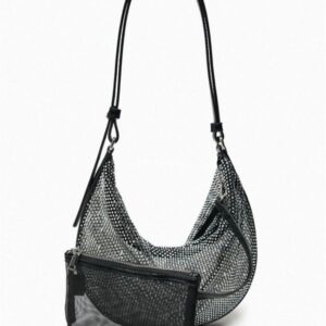 Women's Bag New Product Versatile Tote Bag Shiny Dumpling Bag Fashionable One Shoulder Underarm Bag Cross border Women's Bag High end Feel Handbag Mobile Bag