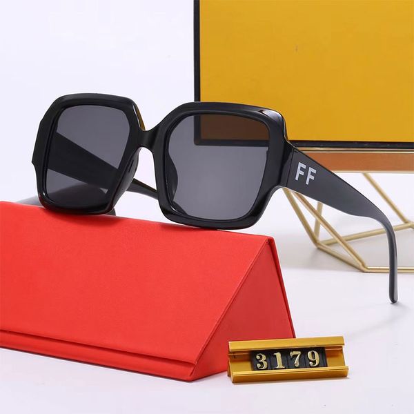 Designer Women's Letter Sunglasses Fashion Summer Man's Sunglasses 6 Colors Goggle