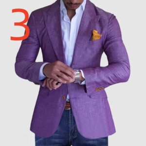 H554 men's loose casual jacket tops business suit