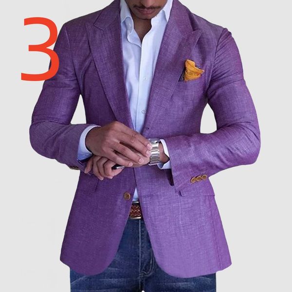 H554 men's loose casual jacket tops business suit