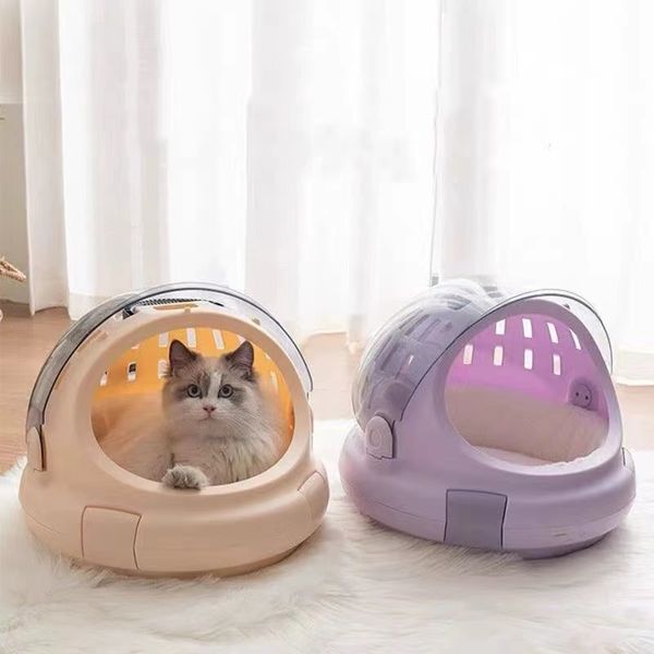 Pet outing space capsule multi-functional portable breathable cat bag Four seasons general pet aviation case
