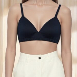 say goodbye to the stuffiness caused by strangulation womens wireless breathable seamless padded bra enjoying a comfortable naked feeling