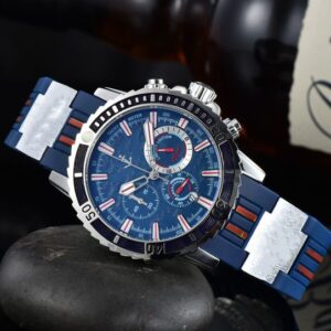 2022 New Top Brand Men's Watch Leisure Sports Rubber Multi Style Timekeeping Quartz Running Watch