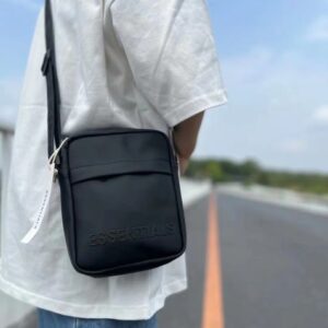 ESS Men Sports Leisure Crossbody Bag Double Line Shoulder Bag Street Fashion Women Casual collection couple designer chest bag