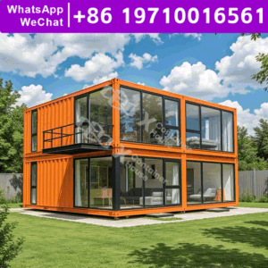 Steel Structure Fashion Container Urban Module Trendy Interior Design City Dweller Flat Pack House Model Ready