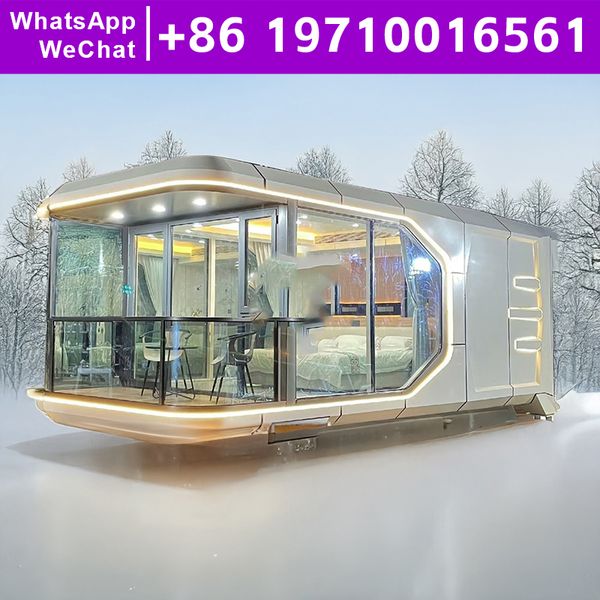 Leak Proof Expandable Prefabricated Houses for Housing Good Quality Tiny Home Prefabricated Capsule House Modular Home Low Cost