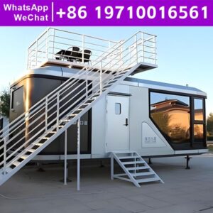 Low Cost Tiny Homes Prefabricated Housing Space Capsule House Leak Proof Wind Resistance Pre Manufactured Houses Good Quality