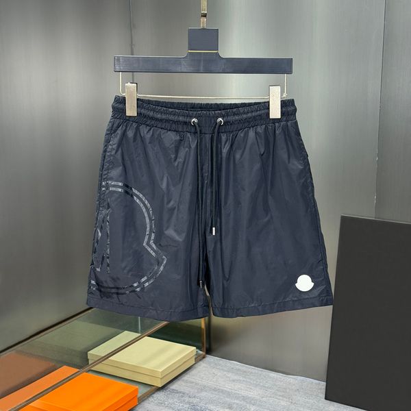 P Designer Mens Swim Classic 3D Emed Embroidery Design Casual Jogging Shorts Quick Drying Nylon Short Man Beach Pants M-XXXL