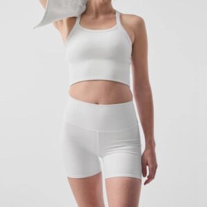 Sexy shoulder strap beautiful back yoga set, high waist and abdominal compression sports and leisure set