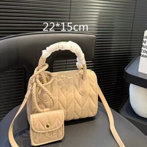 Leather pleated armpit bag handbag designer bags crossbody bag practical versatile women 10A