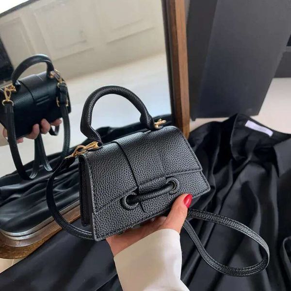 Designer Bag Designer Free Shipping New Solid Color Simple Luxury Bag Temperament Handbag Single Shoulder Crossbody Small Square For Women