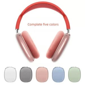 For AirPods Max Bluetooth Headphones Accessories Headphone Wireless Earphone ANC Metal shell Silicone Anti-drop Protective Case