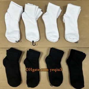 Designer Sock Unisex High-Quality Cotton Ankle Socks Breathable Classic Sports Socks for Men Women Size L 8-12
