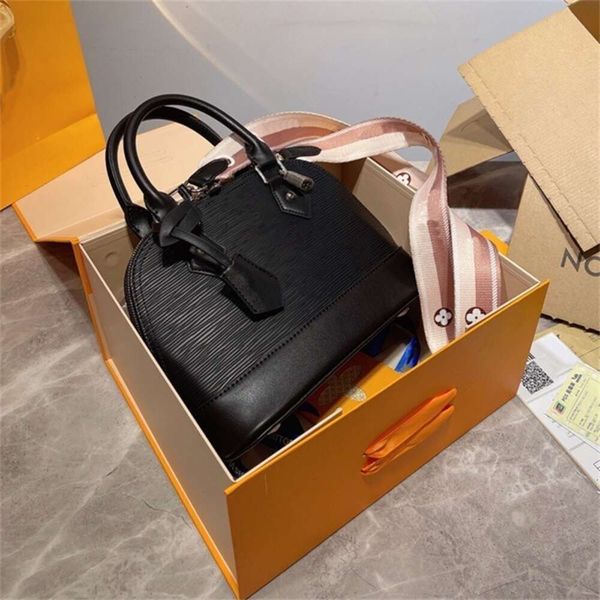 designer bag luxury classic designer bag wave shell bags with lock multicolors evening squire handbag totes bags shopping purse wallet large capacity shoulder h