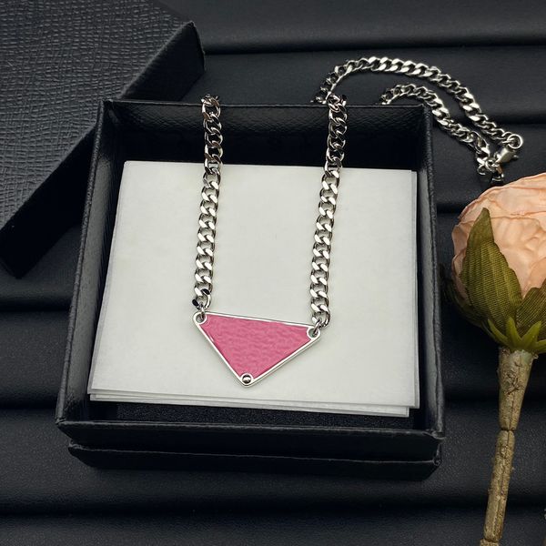 Designer Geometry Pendant Necklace Women Necklace Luxury Jewelry Designed Choker Chain Wedding Party Jewelry Gifts