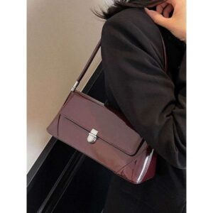 Fashionable luxury underarm baguette for women 2025 new French niche commuting bag, spring versatile single shoulder small bag