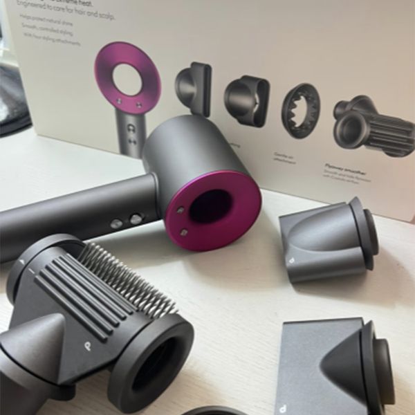 Fashion Dryers Hair Salon Anion Mute Hairdryer Hair Care Electric Quick-dry Safety Egative Ionic Profession Polychromatic Air Blower