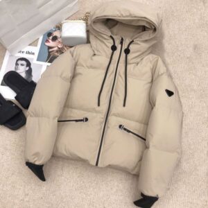 Stylish Casual Men's Coat Designer Jacket Women Italian Luxury Dress Down Jacket Striped Design Winter Thickened Trench Coat