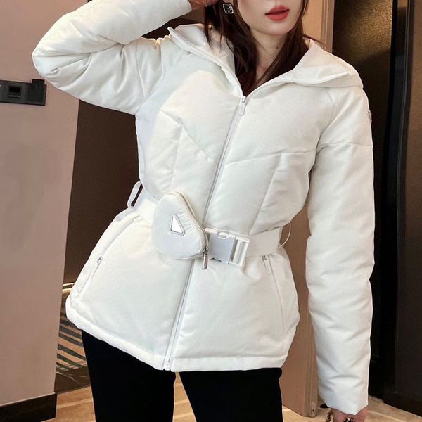womens down Jacket designer winter Jacket Long Waist Fit Hooded Puffer Jacket Thickened Warm Puffer Coat Winter Jacket Coat Top