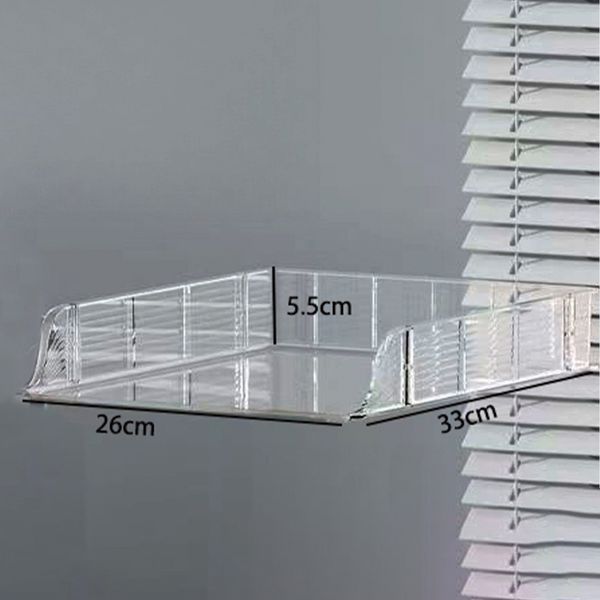 acrylic multilayer storage easy organization of documents and stationery