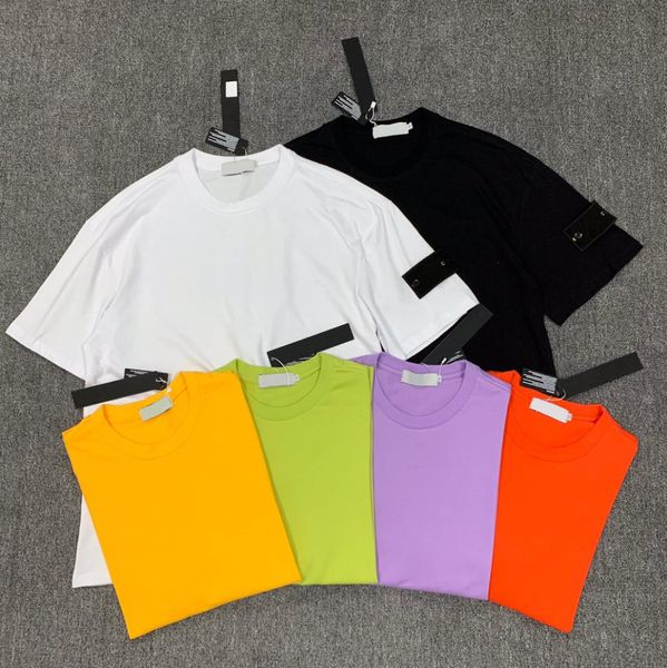 Mens womens T-shirt designer t shirt Summer fashion breathable round neck short sleeved t shirt man High quality multiple colors M-2XL