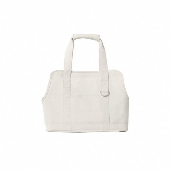 Polyester fiber cotton linen blend bag, pet supplies, portable outdoor new product