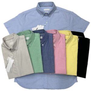 Mens casual short sleeve shirt striped shirt Chest pocket business shirts fashionable classic shirts embroidered decoration comfortable top Designer T-shirt