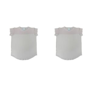 soft and skin friendly super comfortable light pink mesh short sleeved sports top unlocking a new experience of multi scene dressing