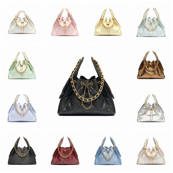 Top-quality Designer bags Luxury Bag 25 Letter Handbags Genuine Leather grained Chain bag Shoulder Bag women Cross Body bags sac de luxe leather Tote bag Casual Tote