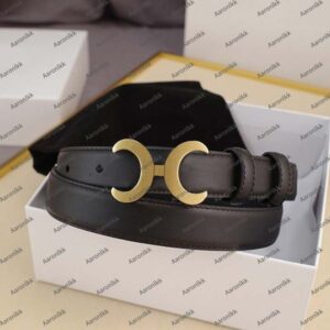 Belts for women designer Fashion Smooth Buckle Belt Retro Design Thin Waist Belts for Men Womens Width 2.5CM ceinture luxe Cowhide 4 Color Optional classic hits better