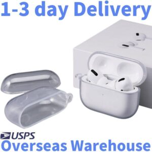 USA Stock For Apple AirPods pro 2 earphone 3rd 5 airpod 4 6 earphones 3 Solid Silicone Cute Protective Headphone Cover Apple Wirewless Charging Box 3nd 2nd airpod Case