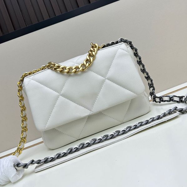 7A quality Shoulder Bags designer tote bag Handbag luxury Crossbody Bags Chain Shoulder Purse Women Real Leather Classic 19 bag flap the totes clutch Wallet lady