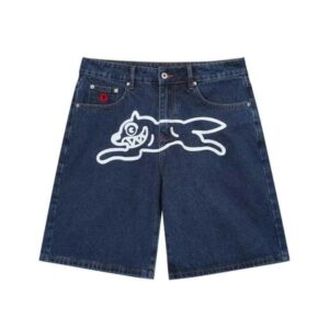 Y2K Jeans Haruku Hip Hop Flying Dog Graphic Print Retro Blue Baggy Denim Gym Shorts Mens Womens High Waist Casual ShortXJ250114 20