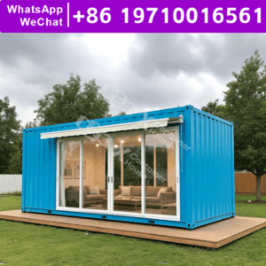 Outdoor Lounge Pod Flat Pack House Modular Container Prefab Home Garden Setup Durable Weatherproof Energy Saving DIY Retreat
