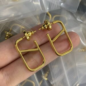 Designer Brand Earring Luxury High Quality Women Crystal Diamond Earring 18k Gold Plated Studs Earrings Women Wedding Party Jewelry Gift