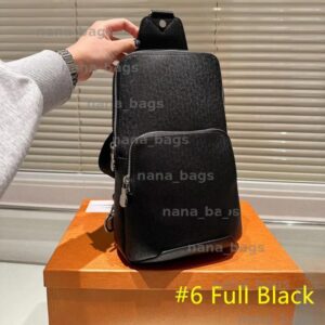 2025 Top Quality Avenue Sling Bag Mens Designer Shoulder Bags Mans Crossbody Bag Wallet Hobos Message Handbag Tote Belt Bag Bumbag BFD2505061
