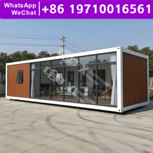 Mobile Prefab Flat Pack Home Modular Cabin Tiny Home Steel Living Space Quick Setup Weatherproof System