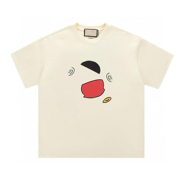 25SS Mens Women T-shirts Summer Short Sleeved Tee Shirts with Letters Casual Tee Tops S-XL Top Quality 10A