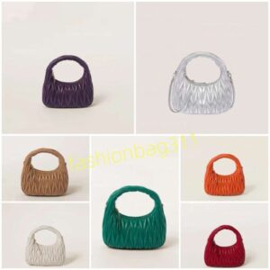 Genuine LeatherDesigner bags Luxury Bags Shoulder bag Half moon bag Women's Dumpg Tramp Tote wander bag Crossbody Bag Underarm bag Casual crossbody Bag small bag