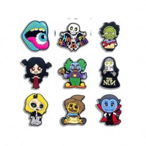 Pvc Accessory Lace Decorations Decor Accessories Women Custom Sandal Wholesale Designer Charm Black Clogs Shoe clog Charms