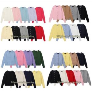 Women Designer Knitwear Sweet Casual Cardigan For Women Embroidered Knits Top Pink Slim Fit Soft Cotton Asian Size Fashion Casual Sweaters Button Knitted Cardigan