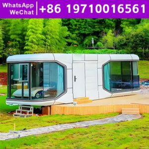 Prefabricated Modular House Capsule Home Fast Build Luxury Prefbricted Villa Frame Pre Fab House Good Quality Customize Design