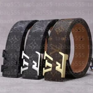 Mens belt womens belts designer brand High quality belt length 105-110CM woman men belt fashion classics casual letter smooth buckle designer belt #7hn8